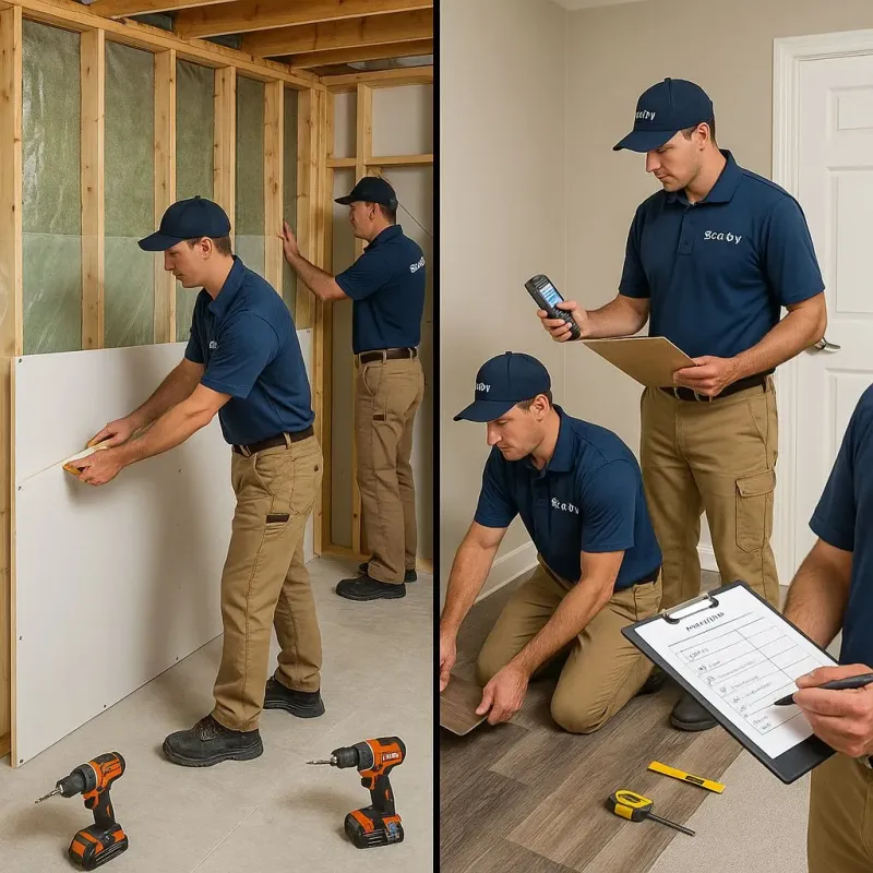 Repairs and Reconstruction process in Oracle, AZ